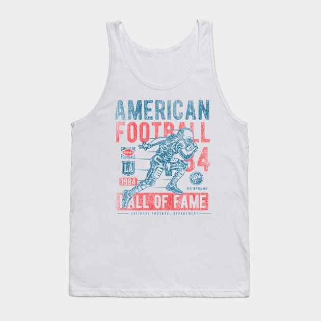 American Football Tank Top by DesignedByFreaks